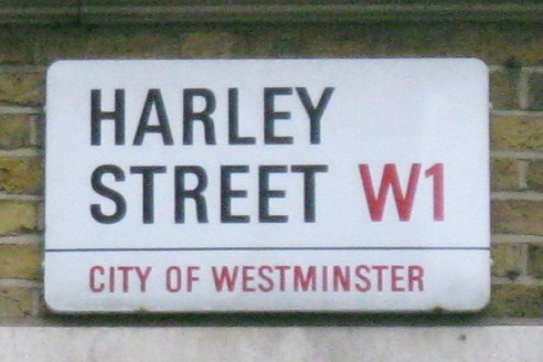 Harley Street London clinic location