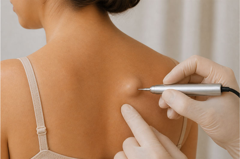 Cyst removal consultation